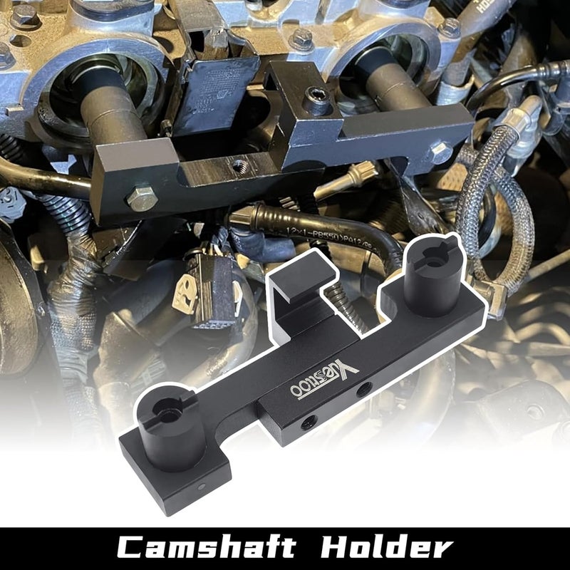 Yuesstloo مجموعة أدوات قفل توقيت عمود الكامات وعمود المرفق، متوافقة مع فولفو S40 S60 XC90 V70 S80 2.0 2.3 2.4 2.5 2.8 2.9T، محرك 4 5 6 أسطوانات، استبدال 9995452 9995451، مع حقيبة وقفازات - Image 3